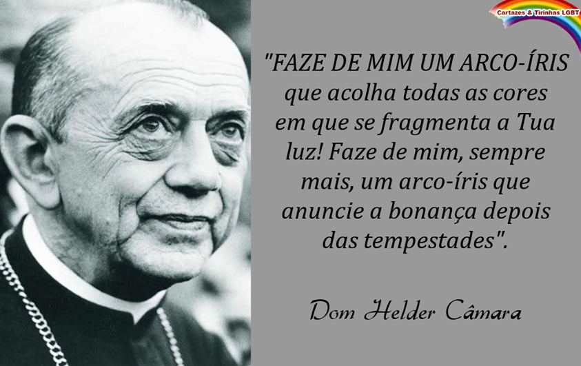 DC - imagens - Dom Helder - Arco-íris